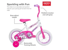 Huffy Sea Star 52978 Bike for Girls - White The little ones can enjoy 