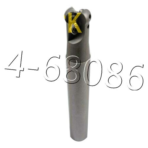 Soporte de herramienta indexable cortador de fresado EMR C25-5R25-200 + inserto de carburo RPMT1003MO - Imagen 5 de 5