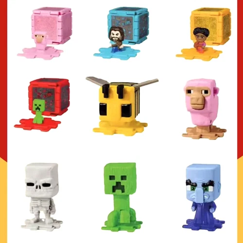 2025 Mc DONALD'S A Minecraft Movie Kids HAPPY MEAL BEE TOYS Or Set - Picture 11 of 33