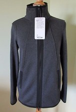  148 Lululemon It's Fleecing Cold Jacket Heathered Black sz 6 Fleece SOLD OUT