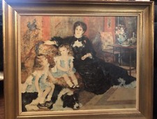 Pierre Auguste Renoir "Madame Charpentier and Her Children" Framed Print 18x22
