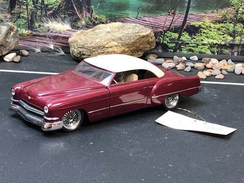 Imperfect 1:24 Diecast Franklin Mint BURGUNDY BOYD ELDOROD + COA (No Box) - Picture 4 of 24