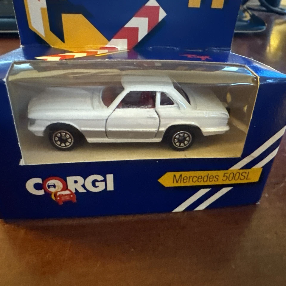 1980 Vinatge Corgi Juniors J77 Lot Of 2 Cars NIB Mercedes Jaguar - Image 3 of 3