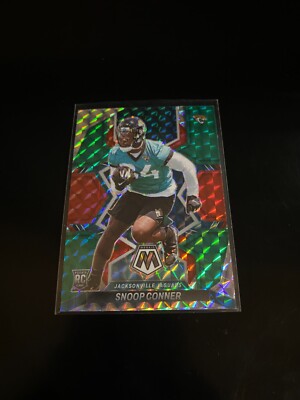 Snoop Conner 2022 Panini Mosaic Red Green Prizm RC Jaguars 352 PWE