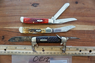0812 Three Case pocket knives