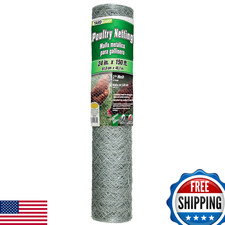 Yardgard 2 Inch Twisted Mesh Wire Fence 24 In. X 150 Ft. 20Gauge Galvanized 0.42 per foot