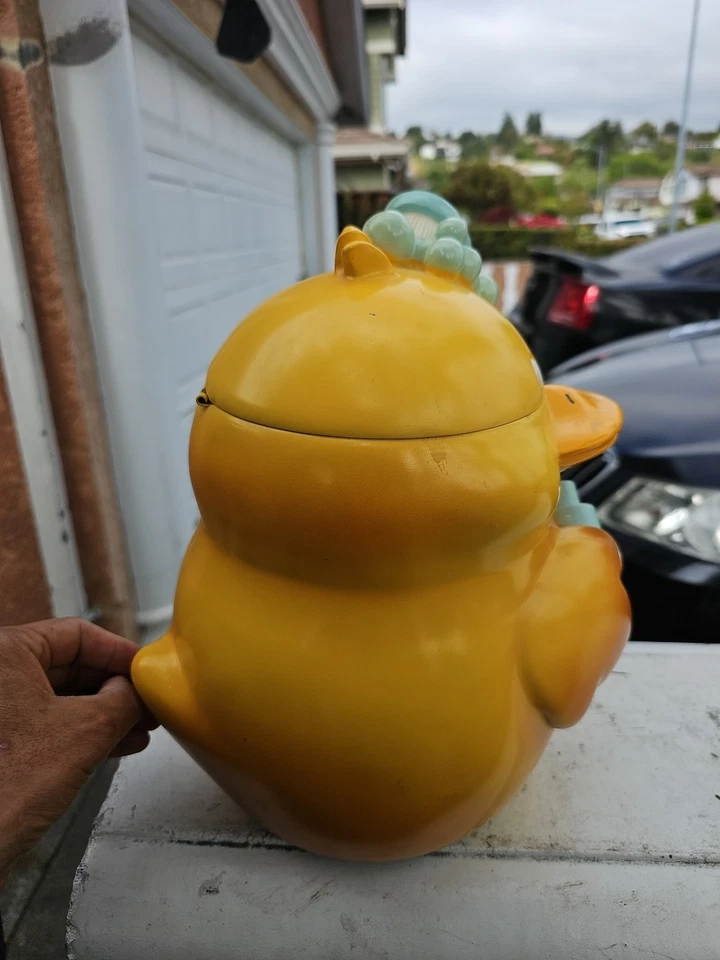 Circo Rubber Ducky Duck Duckie Wastebasket Garbage Can Target Hinged Cookie Jar - Image 2 of 4