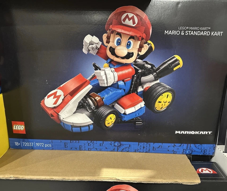 LEGO Super Mario Mario & Standard Kart Set 72037 will dispatch from Uk same day - Image 2 of 2