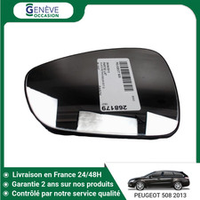 Glace de rétroviseur Peugeot 508