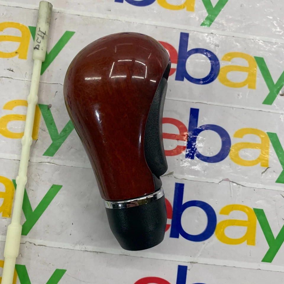 2000 - 2006 Lincoln Ls Woodgrain Gear Shifter Knob OEM 01 02 03 04 05 - Image 4 of 4