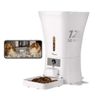 SKYMEE 12L 5G WiFi Aautomatic Dog Feeder Large Breed & Automatic cat feeders ...