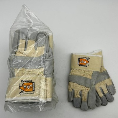 Superior Endura 69BSKFFL Split Leather Glove Large Made with Kevlar Liner 12 Prs