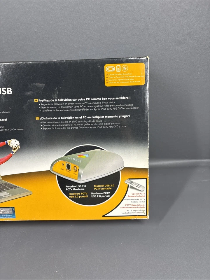 Pinnacle PCTV Pro USB 2.0 External Analog Tv Tuner - Image 2 of 4