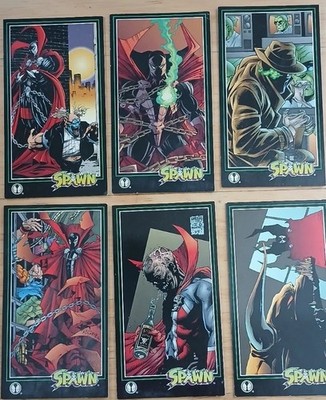 SPAWN  Wildstorm Card Lot of 6. 