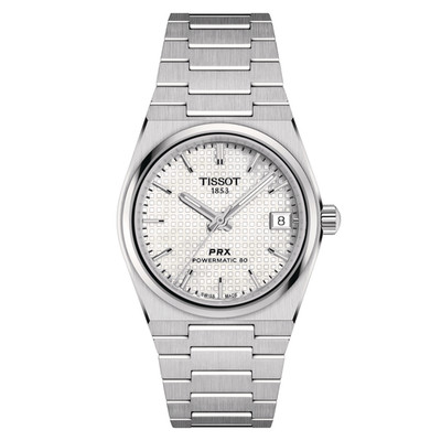 TISSOT PRX POWERMATIC 80 35MM SS MOP DIAL UHR T137.207.11.111.00