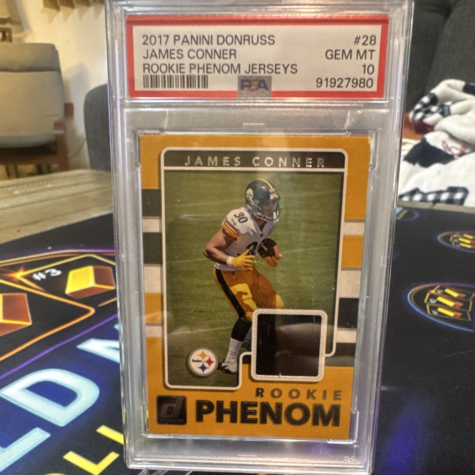James Conner Panini Donruss Rookie Phenom Jerseys #28 Base