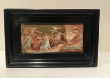 L’Aurora or The Aurora ~ Chromolithograph GUIDO RENI 1920's Small Framed Print