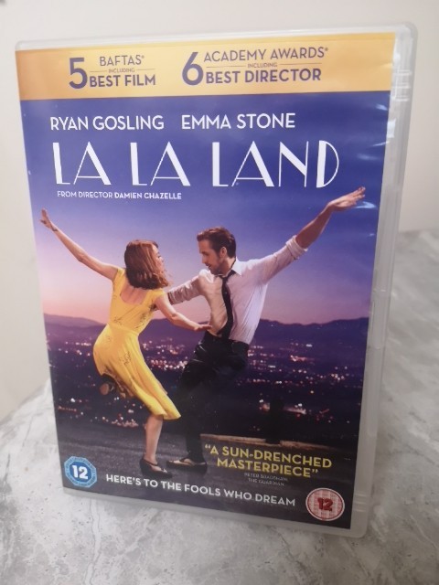 La La Land Movie DVD Starring Ryan Gosling, Emma Stone