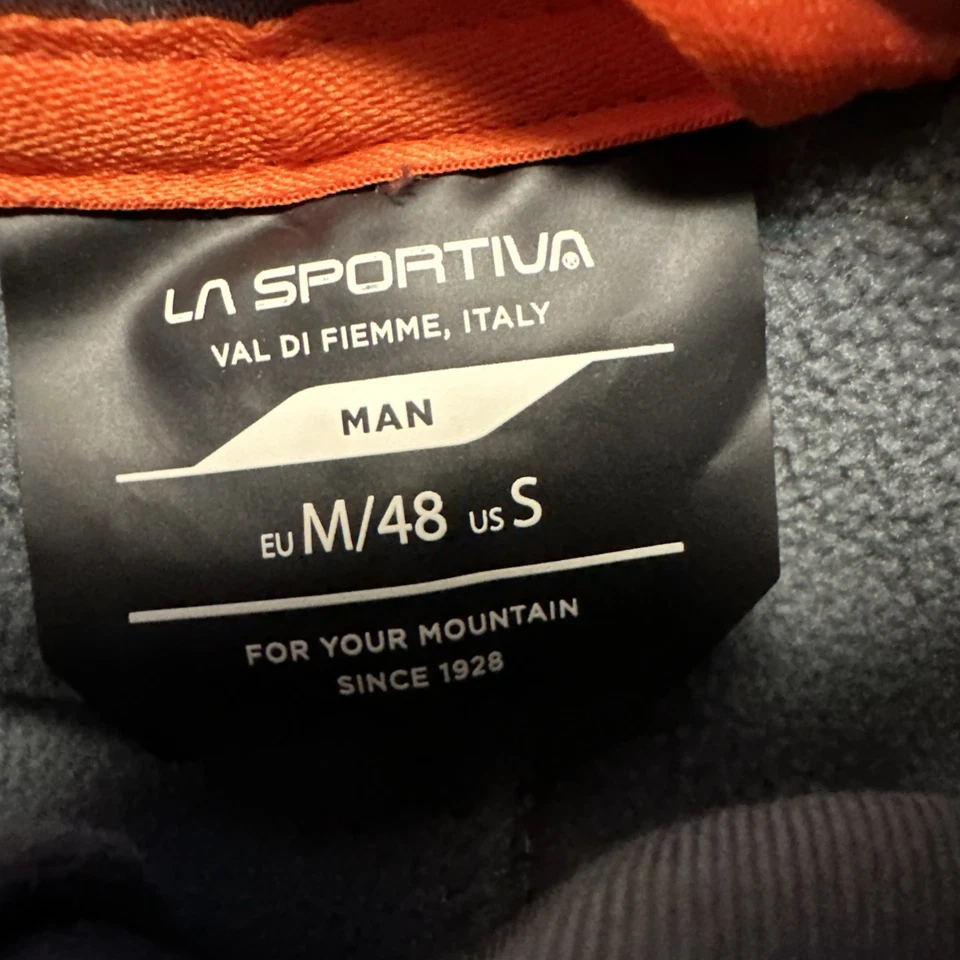 Chaqueta La Sportiva Defender Hombre Talla Pequeña Gris Azul Soft-Shell Italia Foto 3 de 4