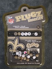 New Orleans Saints Plugz  Bracelet / Wristband