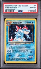 2000 Pokemon Neo Genesis Feraligatr 1st Edition Holo 4/111 PSA 8 NM-MT WOTC Rare on eBay