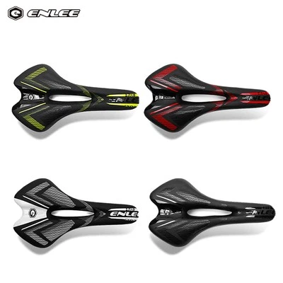 ENLEE Bicycle Saddle Road Bike MTB Comfortable Breathable Cushion Seat Cycling