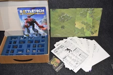 Battletech Lot - Rule Book + Plastic / Pewter Miniatures (28) + Maps (8)
