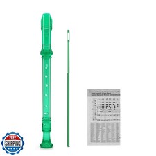 SJOYS 8-Hole Soprano Descant Recorder Kids Music Flute with Clean