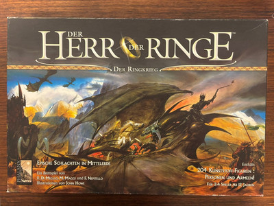 Brettspiel Der Herr der Ringe - Der Ringkrieg Phalanx von 2004 - VOLLSTÄNDIG-