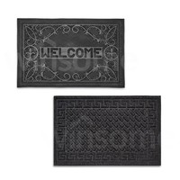 Non Slip Rubber Outdoor Mat Front Entrance Rug Heavy Duty Large 60 x 40cm