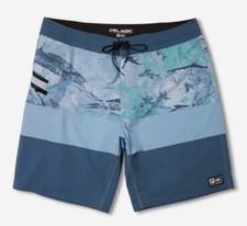 Pelagic Strike Board Shorts Blue Men's Size 40