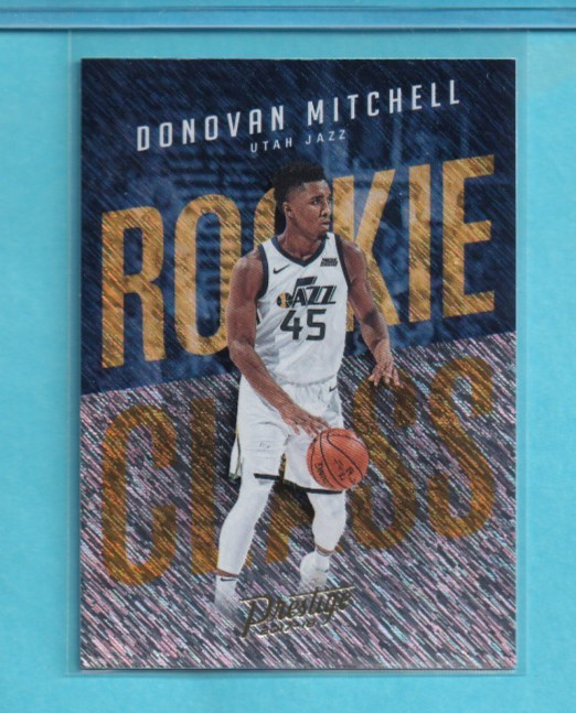 2017-18 Prestige Rookie Class Rain #13 Donovan Mitchell SP ROOKIE