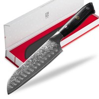 Japan Neu Issiki VG10 Damast Santokumesser 170 Mm Edelstahl SpüLmaschinenfest