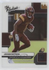 2022 Panini Clearly Donruss Clearly The Rookies Jahan Dotson #TR-8 1c3k