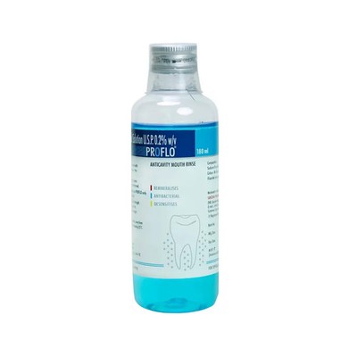 Sandika Pharma Proflo Anticavity Mouthwashes 100ML  (Pack of 1) FREE SHIPPING