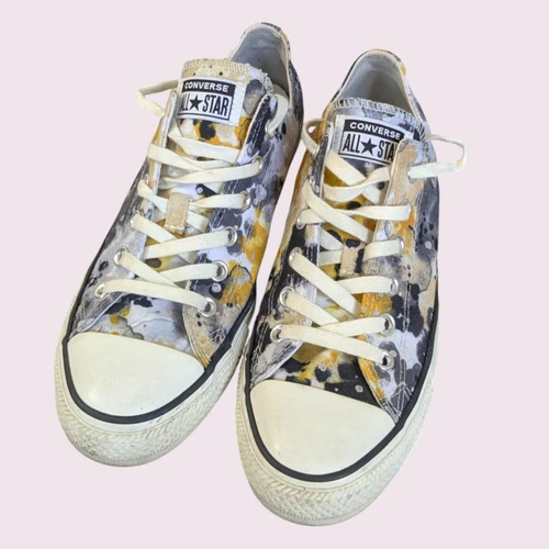 Converse Chuck Taylor All Star Festival Egret Sesame Nero Donna UK7