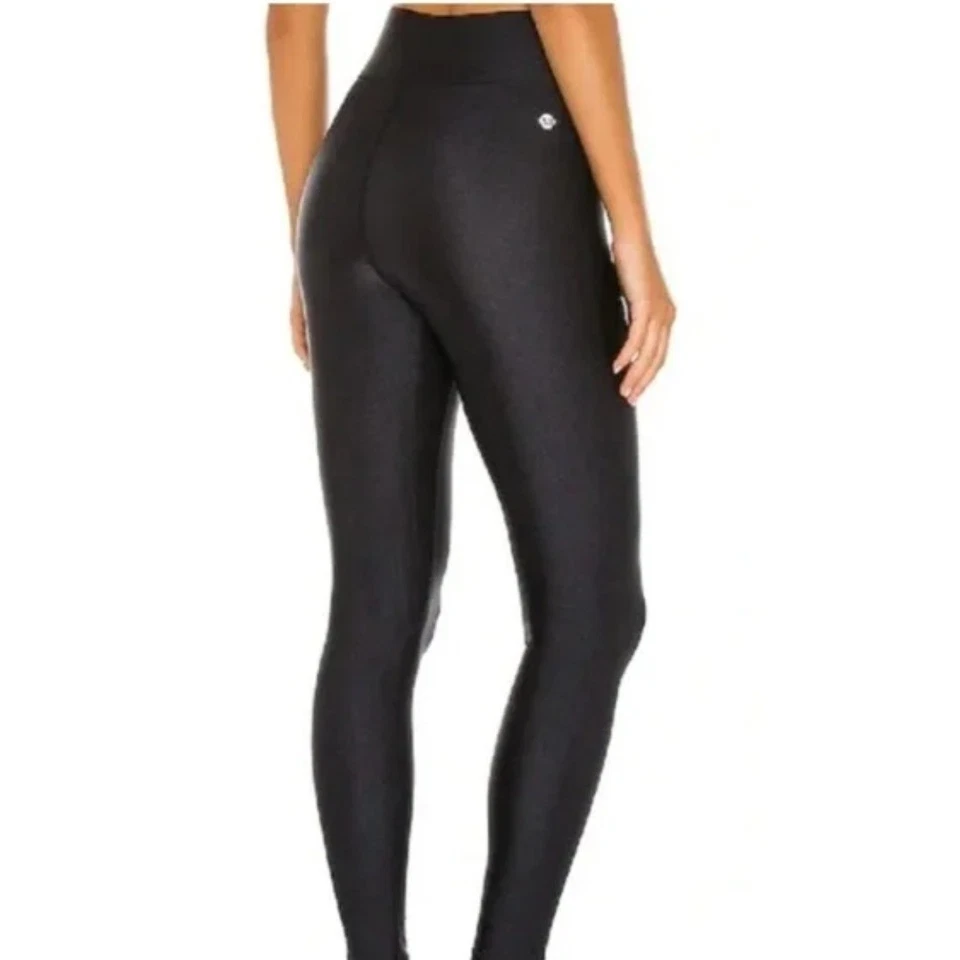 AllAccess Bandier Leggings Womens Small Black Shine Style BR327610 - Image 3 of 4