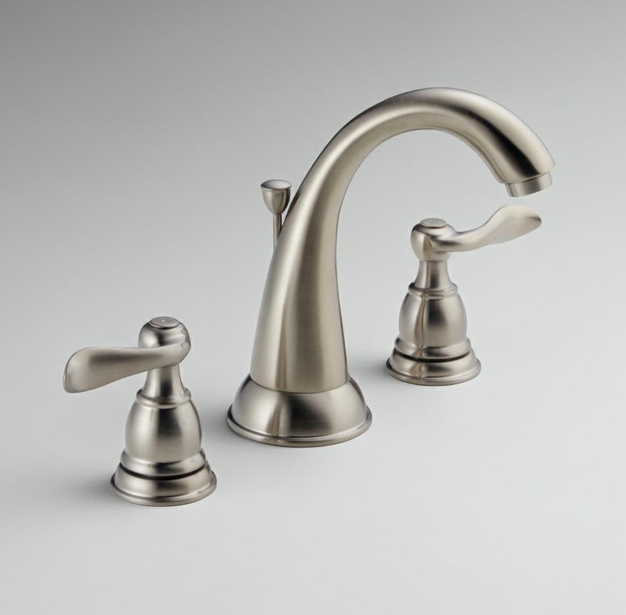 Delta 35996LF-BN Windemere 2-Handle Widespread Bathroom Fauc