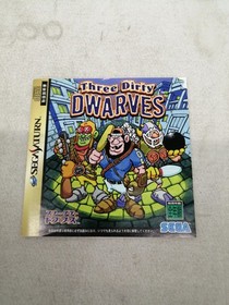 SEGA Three Dirty Dwarves Sega Saturn game