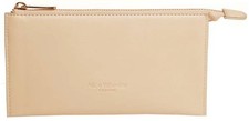 Alice Wheeler London Womens Valencia Double Purse - Sand Beige
