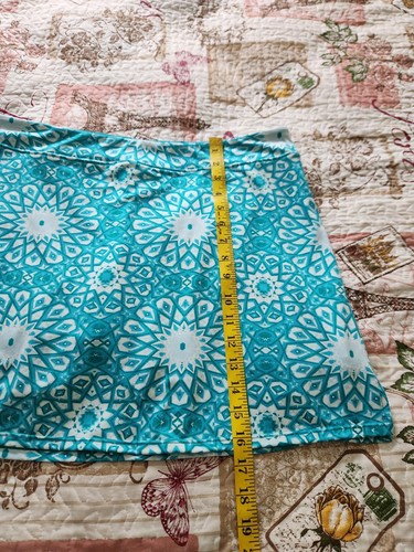 TRANQUILITY Pull On Skort Skirt Womens Stretchy Soft Summer Skirt Golf Size XL - Picture 5 of 7