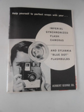 Vtg Herbert George Co, Imperial Synchronized Flash Cameras  Flashbulbs Manual
