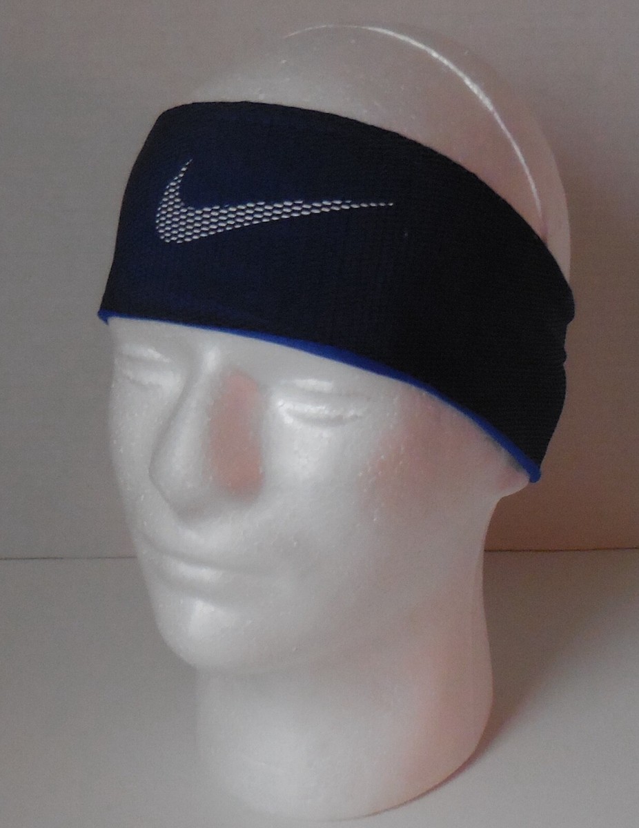 Nike Fury Headband Mesh Adult Unisex Midnight Navy/Game Royal
