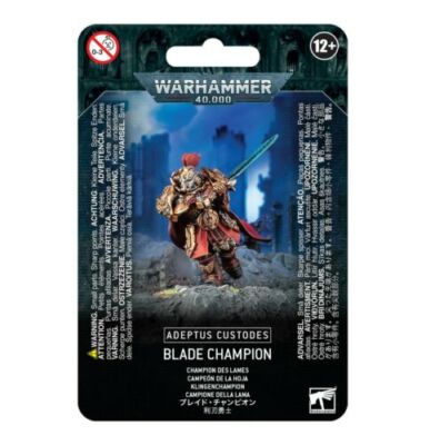 Warhammer 40k Adeptus Custodes Blade Champion NIB