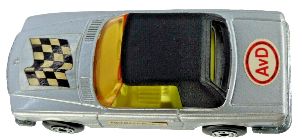 Coche de juguete coleccionable súper rápido Mercedes 350SL AVD R107 C107 Matchbox RENNSERVICE Foto 3 de 4