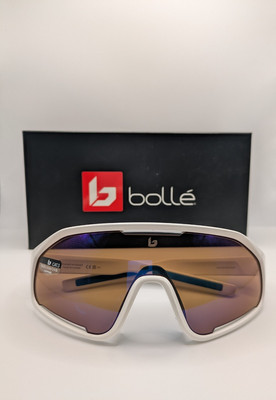Bolle Sunglasses Shifter BS010006 White Shiny - Brown Blue  display picture 3