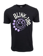 Blink-182 Purple Smile Logo T-Shirt