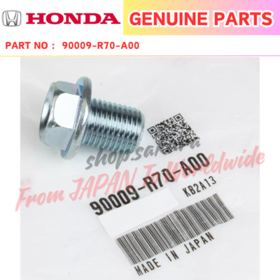 #ad Genuine Honda Parts Bolt Plug 90009 R70 A00 $12.22