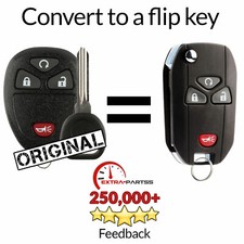 For 2008 2009 2010 2011 2012 2013 2014 Gmc Yukon Keyless Remote Fob Flip Key