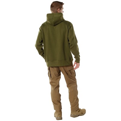 ROTHCO Everyday Pullover Hooded Sweatshirt - Olive Drab, Large, Classic Comfort Hoodie For Casual Wear